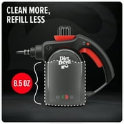 Dirt Devil Handheld Portable Steam Cleaner for Tile, Grout, Windows, Bathrooms, Kitchens, Fabric Steaming, 7-Piece Set, WD21010