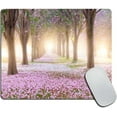 thumbnail image 1 of Pink et Tree Flower Mouse Pad Personalized Rectangle Customized Mouse Pads with NonSlip Rubber Smooth Surface, Ideal for Computer Laptop Use at Home or Office, 1 of 1