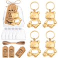 thumbnail image 2 of Llaveros abrebotellas con forma de oso, paquete de 50 unidades, ideales como recuerdos para baby shower., 2 of 5