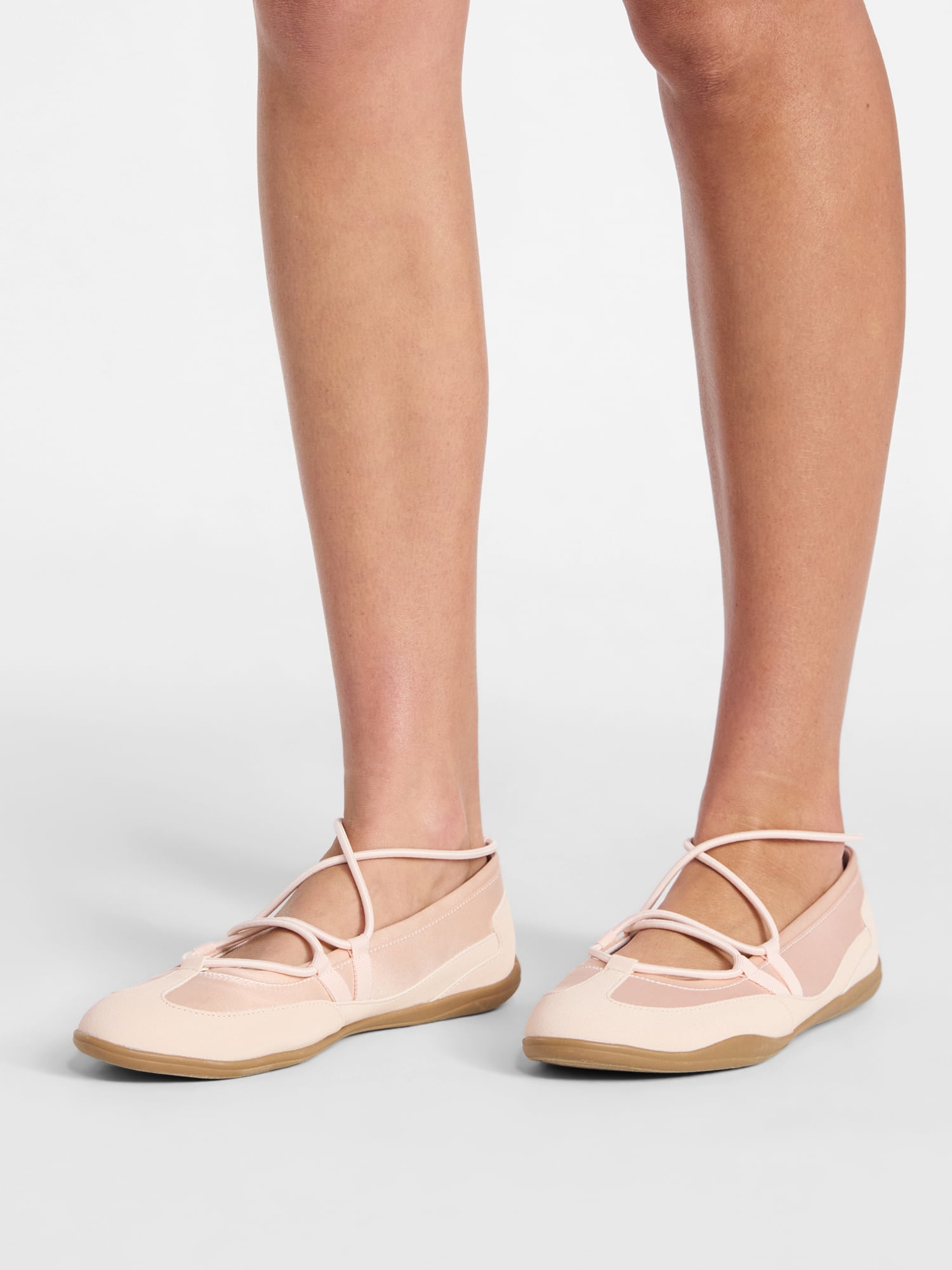No Boundaries Ballet Flat Sneakers, Women's