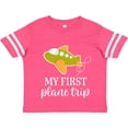 thumbnail image 3 of Inktastic My First Plane Trip Airplane Travel Boys or Girls Toddler T-Shirt, 3 of 5