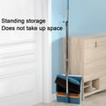 thumbnail image 6 of MERILER Broom and Dustpan Set - 180° Rotatable, Standing Storage, Scraping Teeth, Suitable for Home (1x Set), 6 of 7