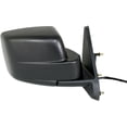 thumbnail image 3 of DAMAIJOY 1pc Right Passenger Side Textured Black Power Non-Heated Operate Manual Folding Exterior Door Rear View Mirror for Jeep for Patriot 2007-2017 Without Auto-Dimming 5155458AG JP46ER, 3 of 8