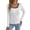 White, variant on Womens Square Neck Sweater Long Sleeve Slim Fit Tunic Blouse Knitted Fashion Casual Color Block Pullover Tops (XL, Wine)