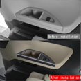 thumbnail image 3 of Para Alphard/Vellfire Serie 40 2023+ Marco de la tercera taza de drenaje Accesorios de moldura interior Patrón de fibra de carbono P Patrón de fibra de carbono, Patrón de fibra de carbono, 3 of 5