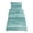 Green, variant on 3 Piece Twin Sheet Set Duck Green Sheets Set for Twin Size Bed, Breathable Soft Microfiber Bed Sheets Cooling Vintage Modern Abstract Art Ombre Fitted Sheet Deep Pocket, Pillowcases
