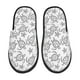 thumbnail image 1 of Fotbe Sea Turtle Pantuflas Peludas para Mujer con Estampado, Zapatillas de Peluche, Zapatos de Invierno para Casa, Uso Interior y Exterior-Large, 1 of 8