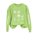thumbnail image 3 of Frostluinai Women Game Day Sweatshirt Football Fan Game Day Sweat Shirt Letter Print Long Sleeve Casual Pullover Tops Fall Sweatshirts, 3 of 4