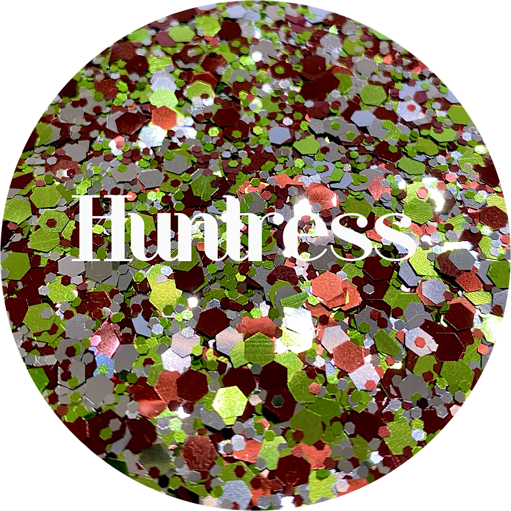 Glitter Heart Co. High Quality Polyester Glitter Camo Chunky Mix