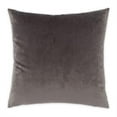 thumbnail image 4 of MICHAEL AMINI Hodges 21x21" Velvet Accent Pillow in Metallic Silver in Set of 2, 4 of 5