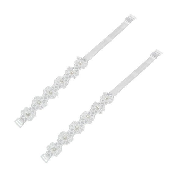 MasteelfCA 1 Set Pearl Underwear Straps Underwear Underwear Straps Non-slip Shoulder Straps