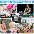 thumbnail image 4 of GSE 6-Deck Automatic Card Shuffler, AC/DC-Power & Battery-Operated Electric Shuffler Machines for Playing Cards, Blackjack, Texas Hold'em, Canasta, Bridge, Rummy, UNO, 4 of 6
