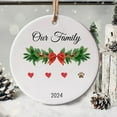 thumbnail image 4 of Ganfancp 2024 Navidad Colgar Regalos de Navidad para La Familia Colegas Árbol de Navidad Decoración Redonda Ofertas de La Semana 1X Colgante, 4 of 7