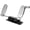 Silver, variant on OceanicEcho Left Foot Accelerator Pedal for Drivers with Right Foot Disability - Universal Fit, Quick-Release, Sturdy Design for Automatic Vehicles