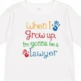 thumbnail image 4 of Inktastic Future Lawyer Boys Girls Attorney Boys or Girls Long Sleeve Toddler T-Shirt, 4 of 5