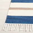 thumbnail image 3 of SAFAVIEH Montauk Benson Southwestern Cotton Area Rug, Blue/Red, 6' x 6' Square, 3 of 11