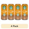 (4 pack) Starbucks Doubleshot Energy Caramel Coffee Energy Drink, 15 fl oz Can