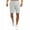 Grey, variant on Casual Shorts for Men Loose High Waist Drawstring Elastic Waist Solid With Pockets Cargo Bottoms Shorts