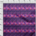 thumbnail image 3 of oneOone Cotton Flex Purple Fabric African Aztech Diy Clothing Quilting Fabric Print Fabric By Yard 40 Inch Wide, 3 of 4