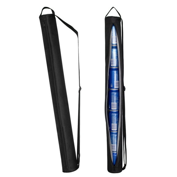 Golf Bag Cooler Beer Sleeve,7 Can Golf Accessories for Men Women Beverage Cooler Bag,Insulated Beer Cooler Holds 7 Cans, Fits in Most Golf Bags Types By PAKASEPT