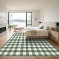 thumbnail image 3 of ODIKA 4'x6' Machine Washable Non-Slip Area Rug, Farmhouse Sage Green High Traffic Rug, Green, 950142, 3 of 7