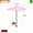 Pink, variant on Outdoor Plant Sun Shade Umbrella – UV Protection, Small Garden Canopy for Flower Bed, Patio, Balcony, Nursery, Greenhouse, Summer Yard