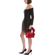 Valentino Atelier Leather Hobo Bag, Red
