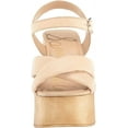 thumbnail image 2 of Sam Edelman Suzannah Ivory Ankle Strap Open Toe Block Heel Platform Sandals (Ivory, 9), 2 of 6