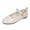 White, variant on HAOTAGS Women Mary Jane Flats,Pointy Toe Buckle Strap Casual Pumps Dress Shoes White