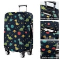 thumbnail image 5 of Blue Cartoon Dinosaurs Planets Pattern Luggage Cover Fashion Suitcase Cover Baggage Covers Fit 25-28 Inch Luggage (Go Travel), 5 of 5