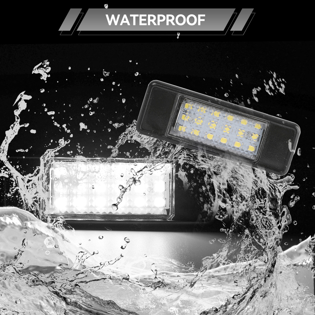 Applicable to License Plate Lights for Mercedes-Benz Vito W639 03-14