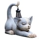 thumbnail image 1 of Estatuilla Solar Del Erizo La Escultura Animal Divertida Resina Con Al Aire Libre, 1 of 9