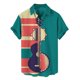 thumbnail image 3 of Camisetas con gráficos de guitarra musical para hombres, ropa con estampado 3D, camisetas de rock hip hop, camisetas de manga corta para playa Ahloa, blusas con solapa para hombres, 3 of 5