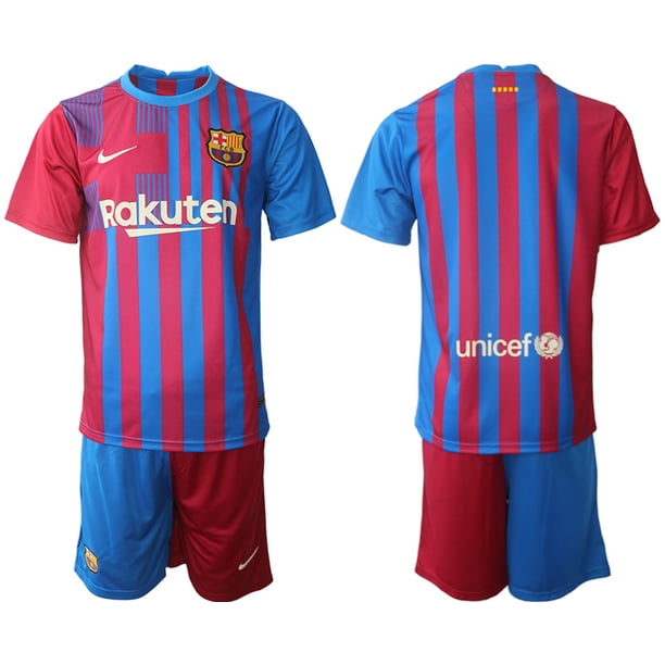 كلب البوبي Men 2021-2022 Club Barcelona home blue blank Nike Soccer Jersey تمبر