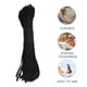 thumbnail image 2 of EeaseMX Diámetro 4 mm 7 núcleos de soporte 30 m Paracord Supervivencia Cuerda de paracaídas Cordón Camping Escalada Cuerda para acampar Senderismo Tendedero (negro), 2 of 8