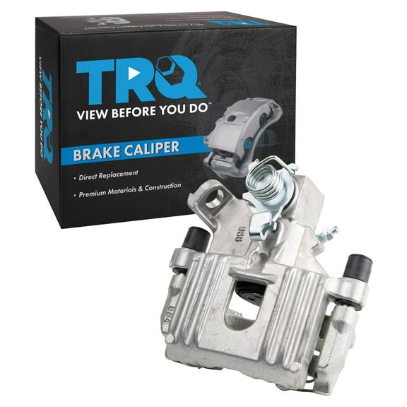 TRQ Rear Right Brake Caliper w/Bracket Passenger Side Compatible with 2003-2008 Mini Cooper