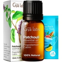 Gya Labs Patchouli Oil for Diffuser & Aromatherapy - Natural Patchouli Essential Oil for Skin and Body, Perfume & Candle Making (0.34 fl oz)