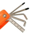 thumbnail image 3 of Multi-tool Luthier Repair Guitar Tool Truss Rod Hex Wrench Screwdriver Ruler, 3 of 7