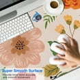 thumbnail image 2 of Long Mouse Pads for Desk,Bright Pioneer Flower Desk Mats on Top Of Desks, Desk Mouse Pad Extra Large with 3mm Non-Slip Base and Stitched Edge for Gaming,Office,Work,Home 47.3"x23.6", 2 of 6