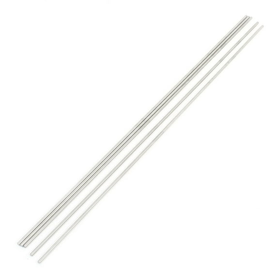 Unique Bargains 5Pcs DIY RC Model Stainless Steel Circular Round Rod Bar 350mm x 2.5mm