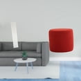 thumbnail image 2 of Lámpara De Pie De Papel Para Sala De Estar Con Reposapiés Redondo Otomano, Taburete, Asiento De Banco, Silla Para Oficina, Dormitorio, Guardería, Apartamento, Decoración, 2 of 8