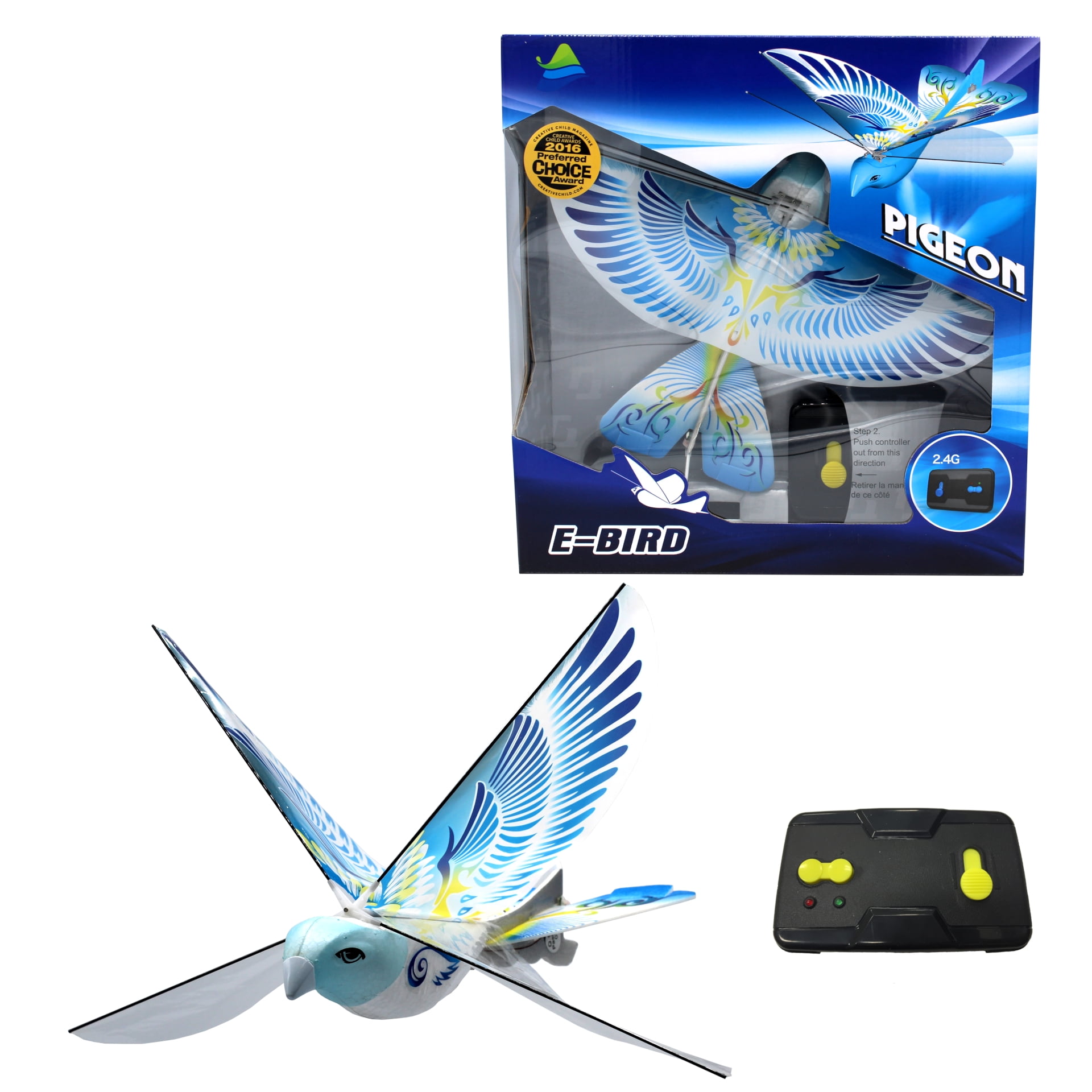 New Sealed Parrot Rolling Spider Minidrone blue 