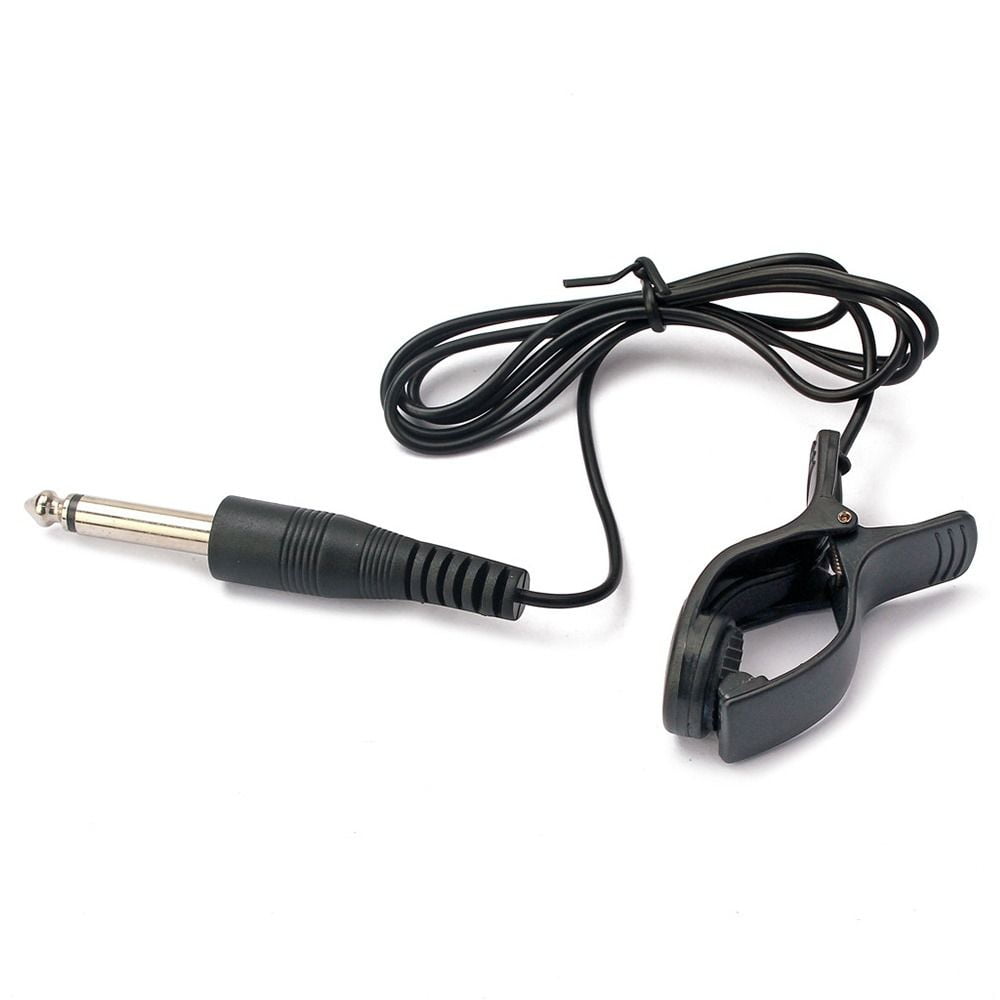 Clip On Acoustic Guitar Parts Black Violin Mandolin Microphone Pickup