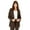 Chocolate, variant on Women's Plus Size Bendover Blazer