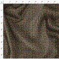 thumbnail image 4 of Soimoi Gray Rayon Crepe Fabric Abstracts Abstract Print Fabric by the Yard 46 Inch Wide, 4 of 6