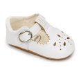 thumbnail image 6 of Otqutp Girls Wide Toe Box Sandals Closed Toe Hollow-out Anti-Collision Sandals Baby Summer Newborn First Walking Shoes, 6 of 9