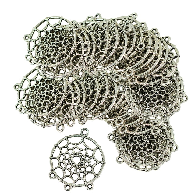 40 Piezas Vintage Indian Conector Colgante para DIY Artesanías Sunnimix Conector colgante