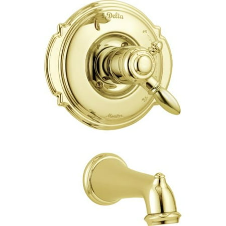 Delta Victorian Tub Filler with Independent Volume Control and Monitor Valve Technologies, Available in Various Colors