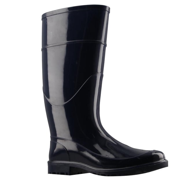 Botas TOP MODA Lluvia Impermeable Dama Mujer azul petroleo 25