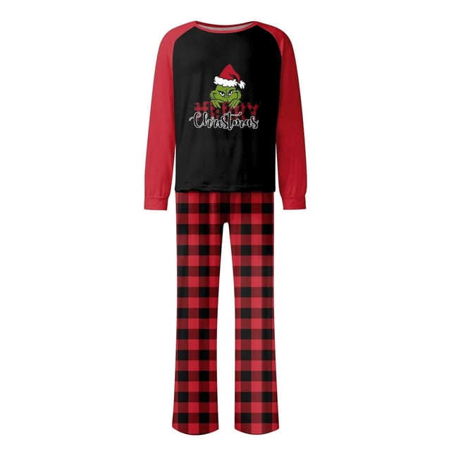 MesaSe Pyjamas de Noël Assortis pour Femmes Ensembles de Pyjamas de Vacances pour la Famille